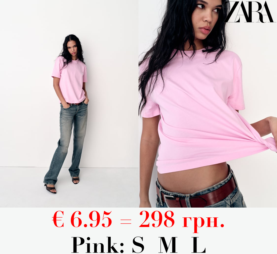 BASIC COTTON T-SHIRT