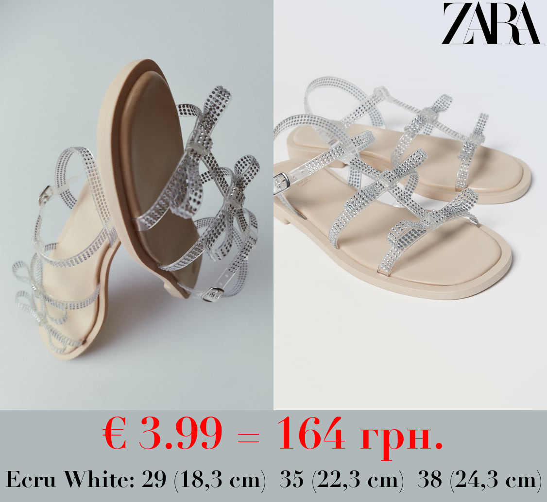 BEJEWELLED STRAPPY SANDALS