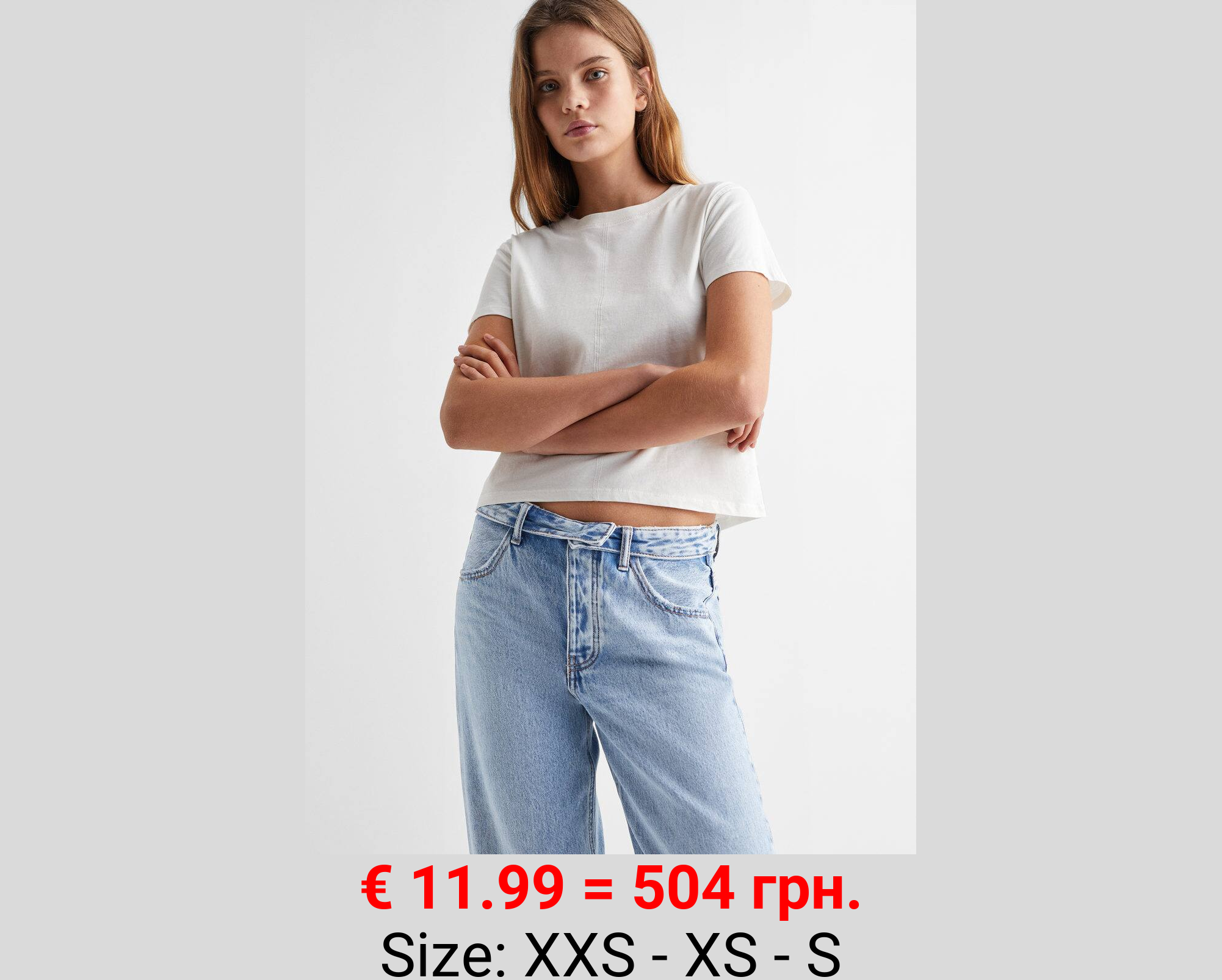 Jeans cintura vuelta