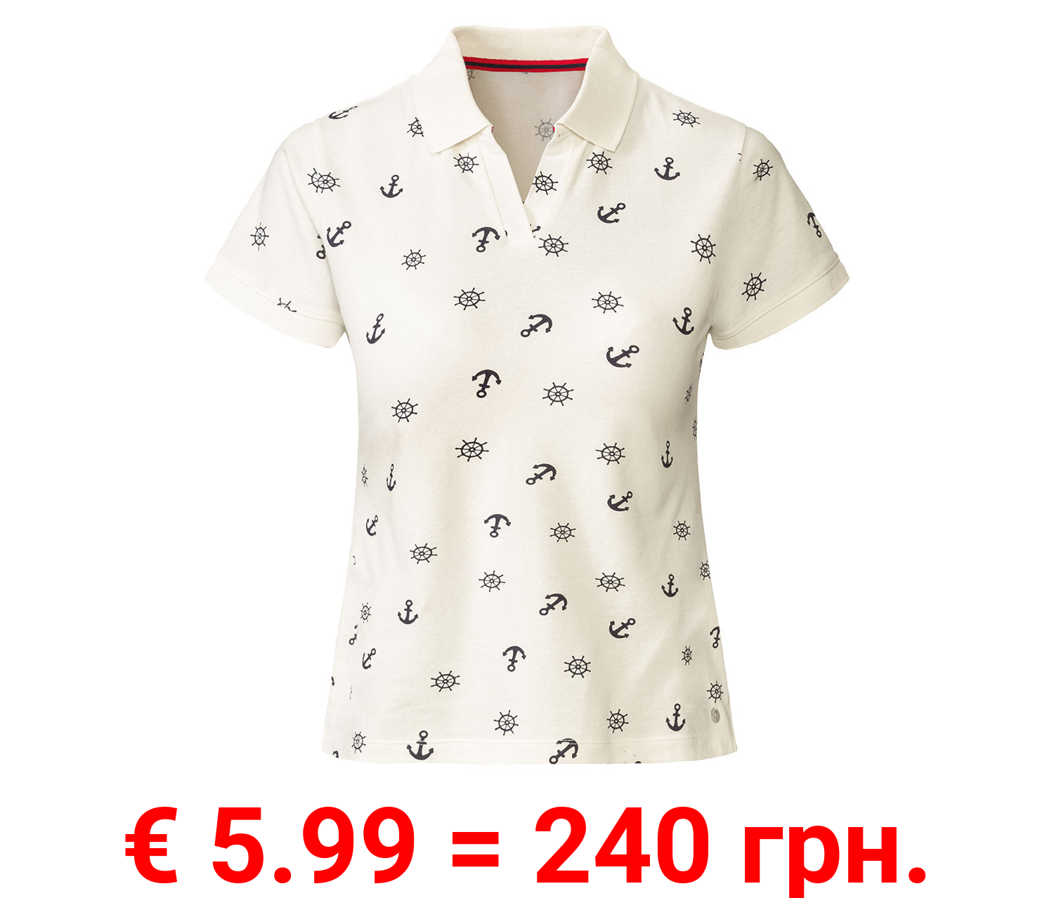 esmara® Damen Poloshirt in hochwertiger Pikee-Qualität
