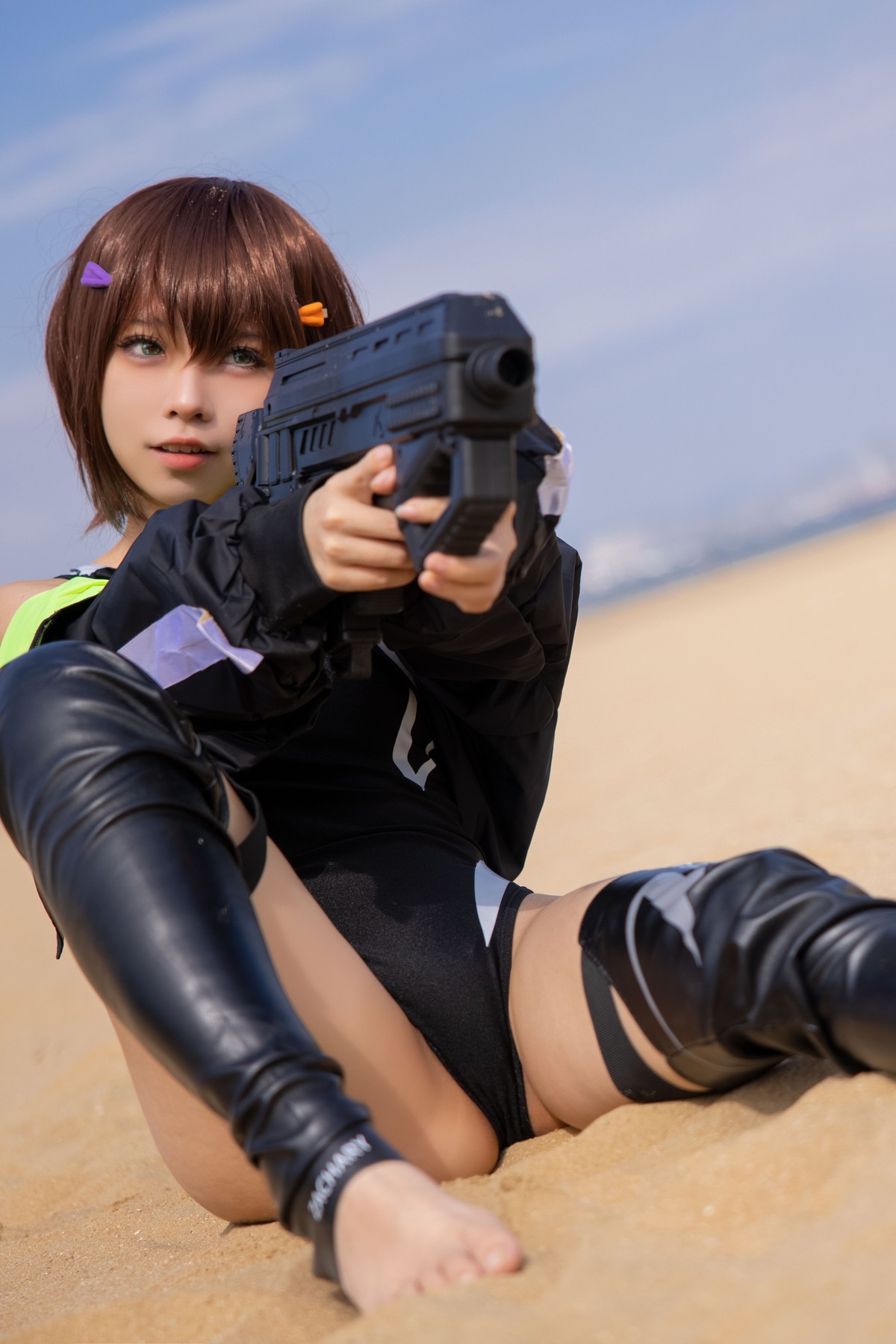 Cosplay G44不会受伤 水泳部的部長 49