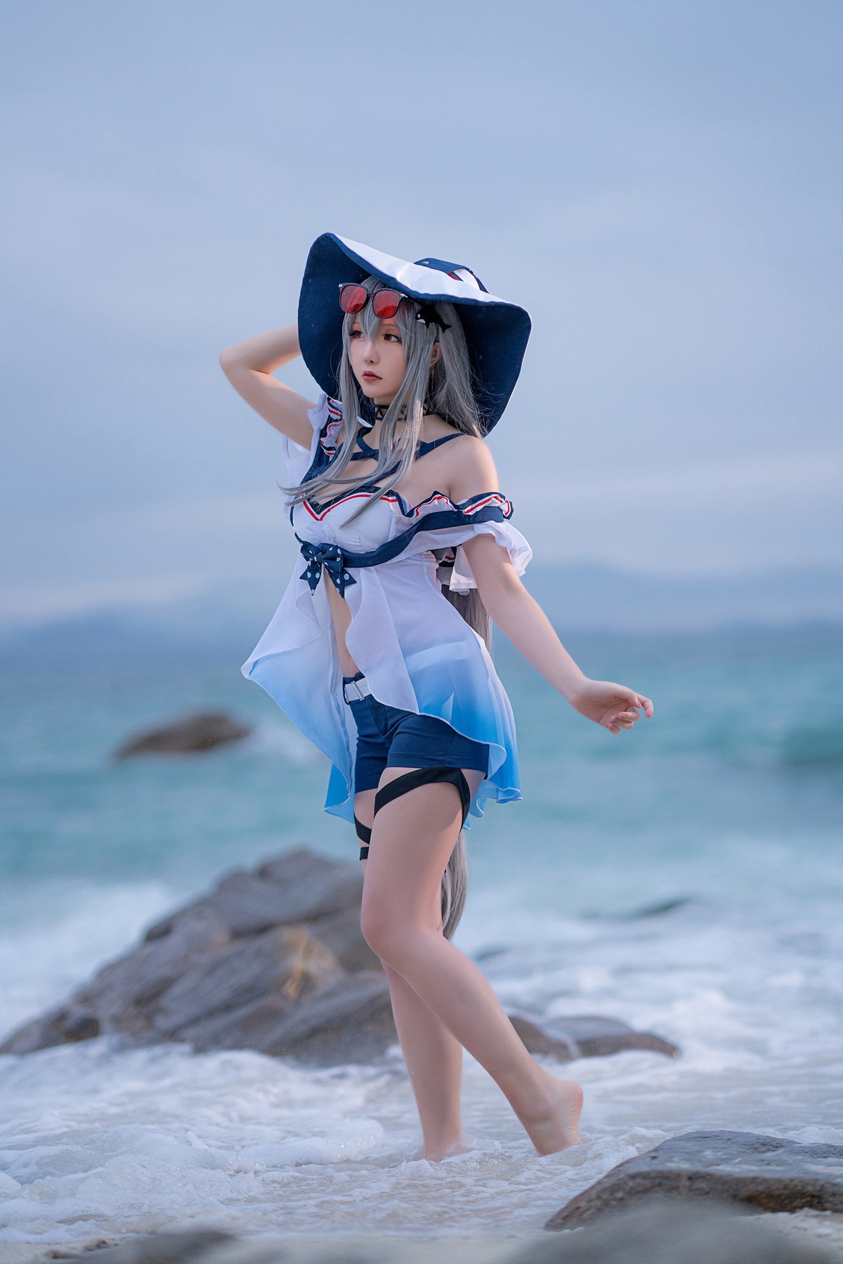 Cosplay 星之迟迟Hoshilily 斯卡蒂 18