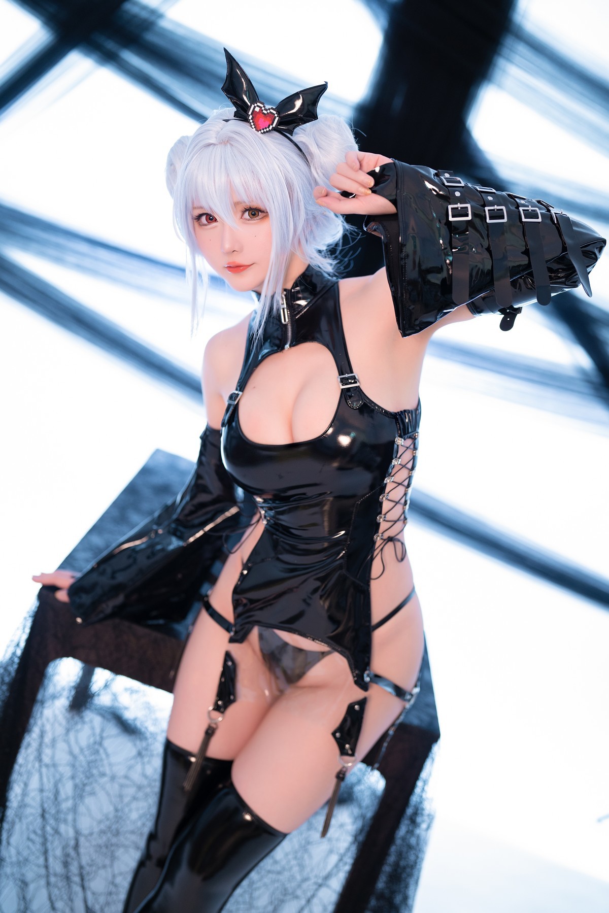 Cosplay 星之迟迟 水蓝小恶魔 4