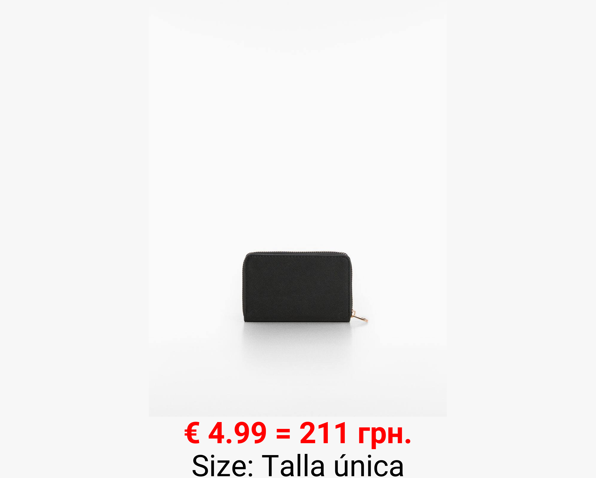 Billetera cremallera 