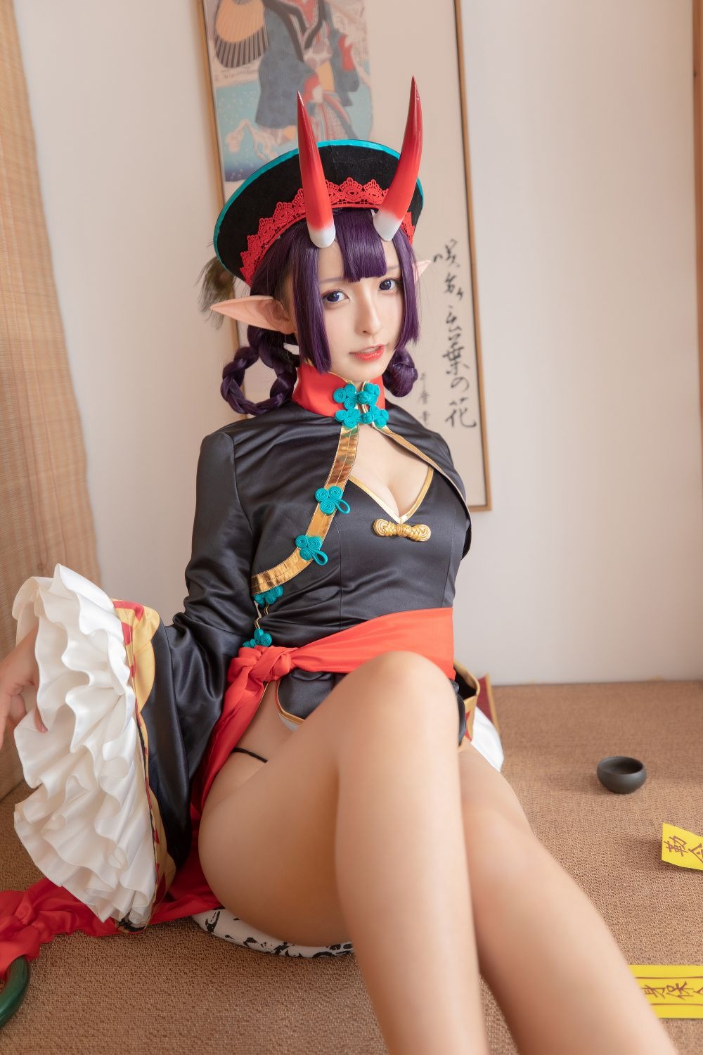 神乐坂真冬-《果実の酒気》酒吞cos[150P3V] 15
