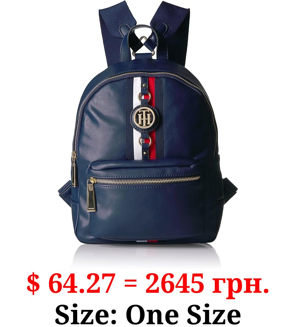 Tommy Hilfiger Women's Jaden Plus Backpack, One Size, Navy