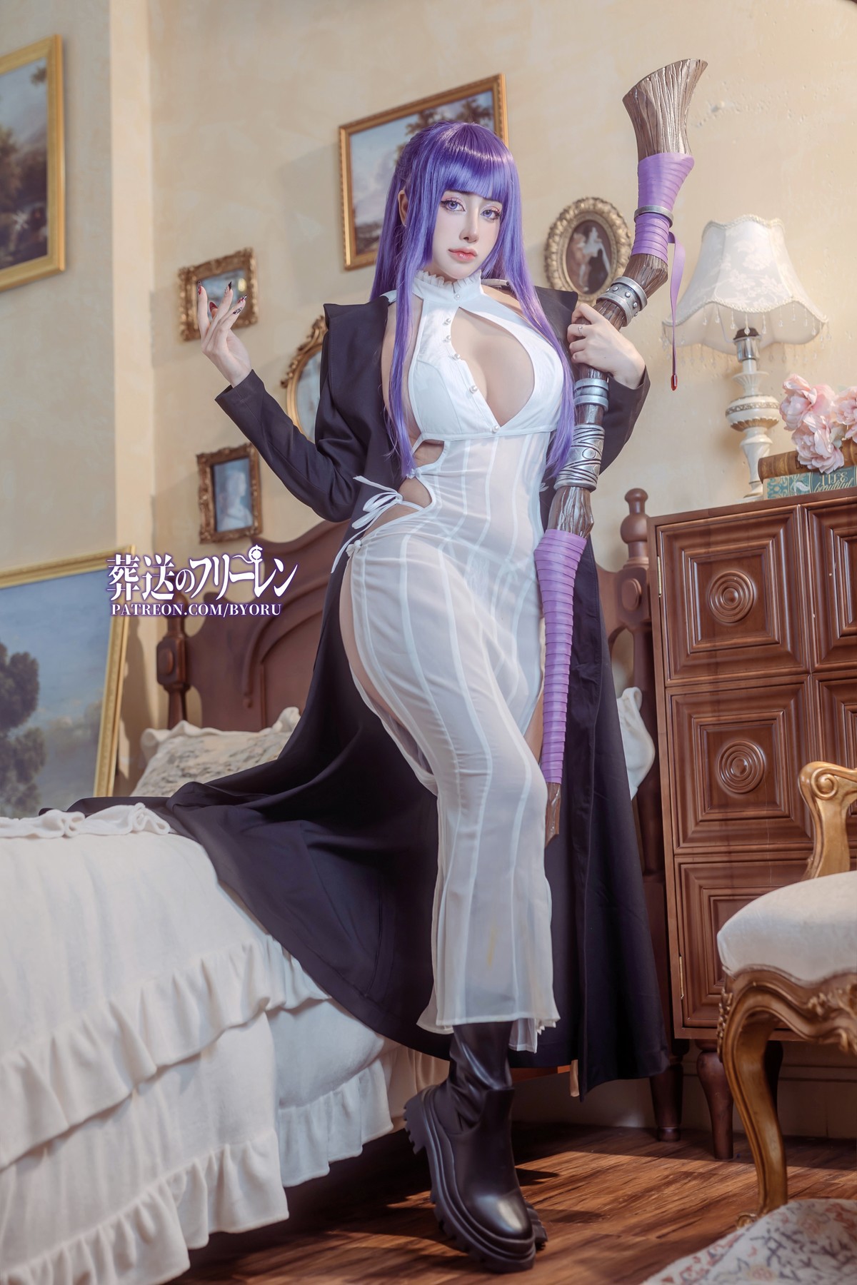 Cosplay 日本性感萝莉Byoru Fern フェルン 12