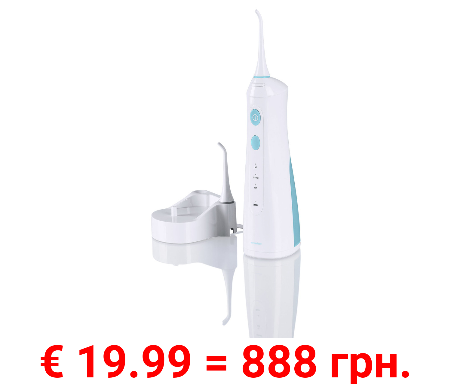 nevadent Akku-Munddusche »NMD 3.7 D8«, mit Ladestation