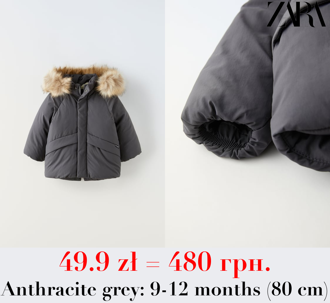 WATER-REPELLENT FREUDENBERG PADDED PARKA