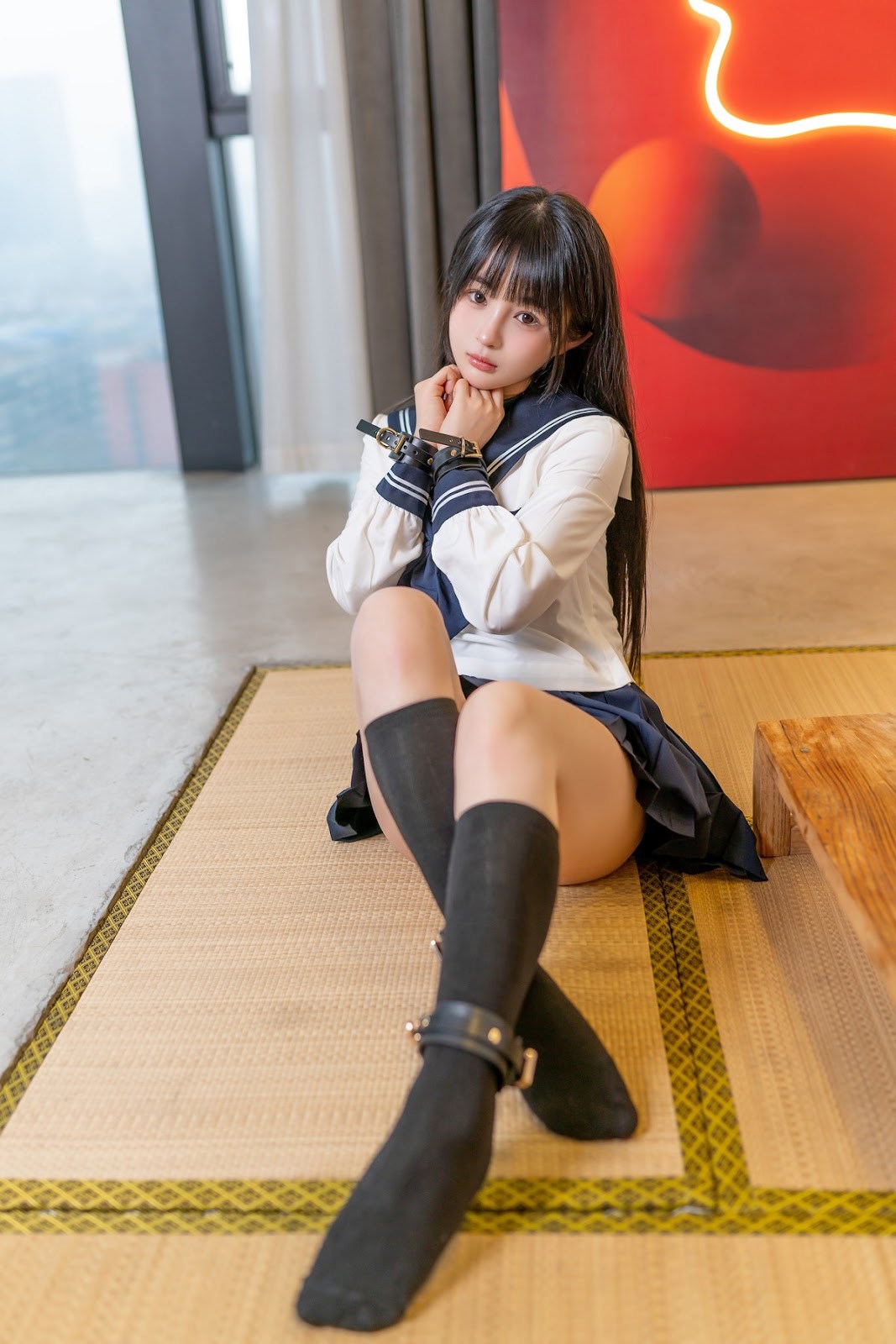 Cosplay 桜井宁宁 JK的秘密 #1 15
