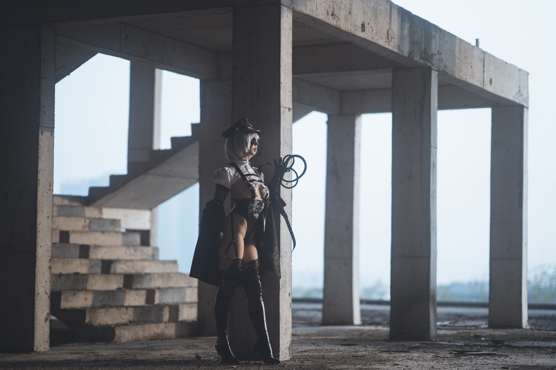 Cosplay 云溪溪 奶桃 2b同人 31