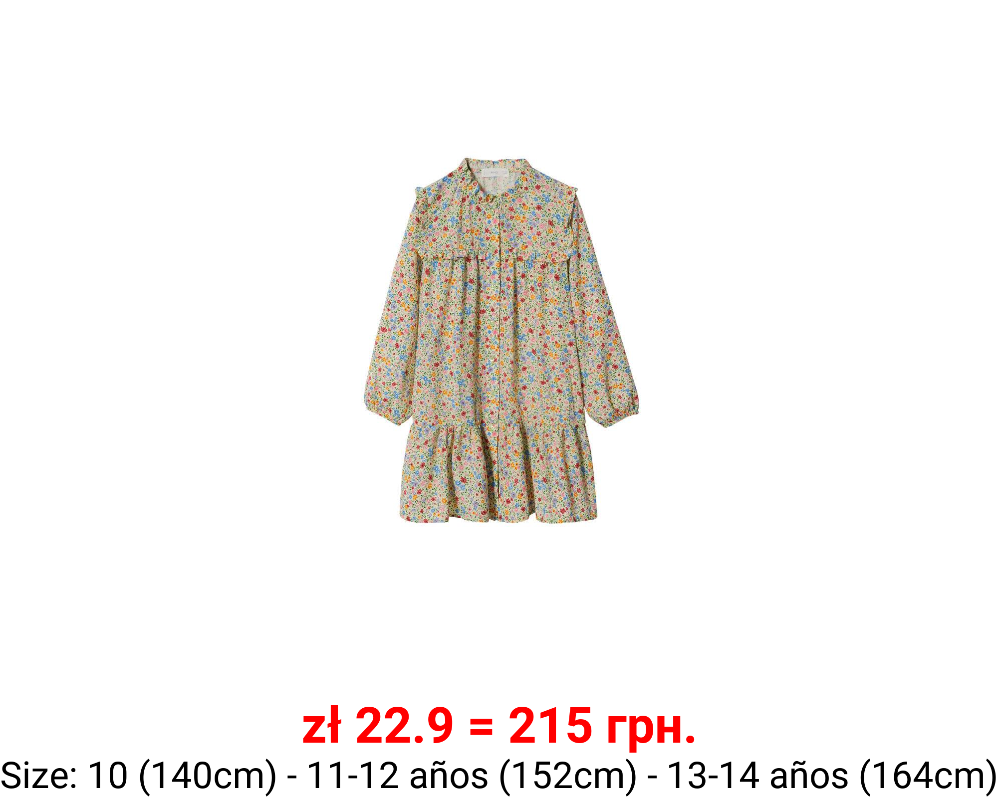 Vestido estampado floral