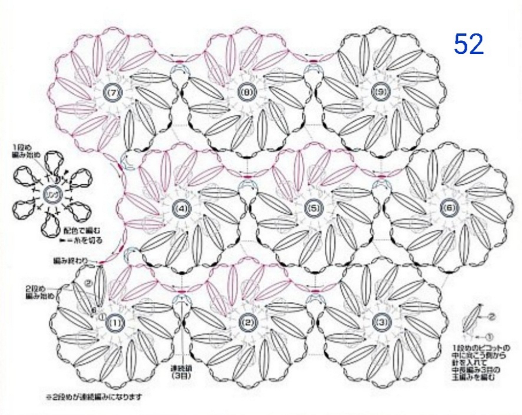 Схемы объемных цветов. Цветочный узор из пышных столбиков. Цветок из пышных столбиков крючком схема. Узор цветок из пышных столбиков. Узор крючком цветы из пышных столбиков.