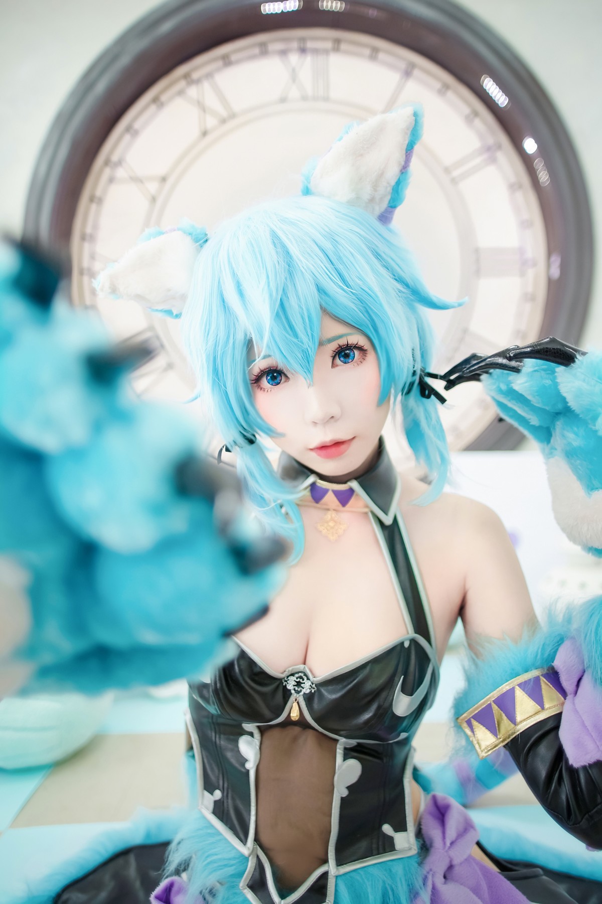 Cosplay ElyEE子 诗乃扑克猫 9