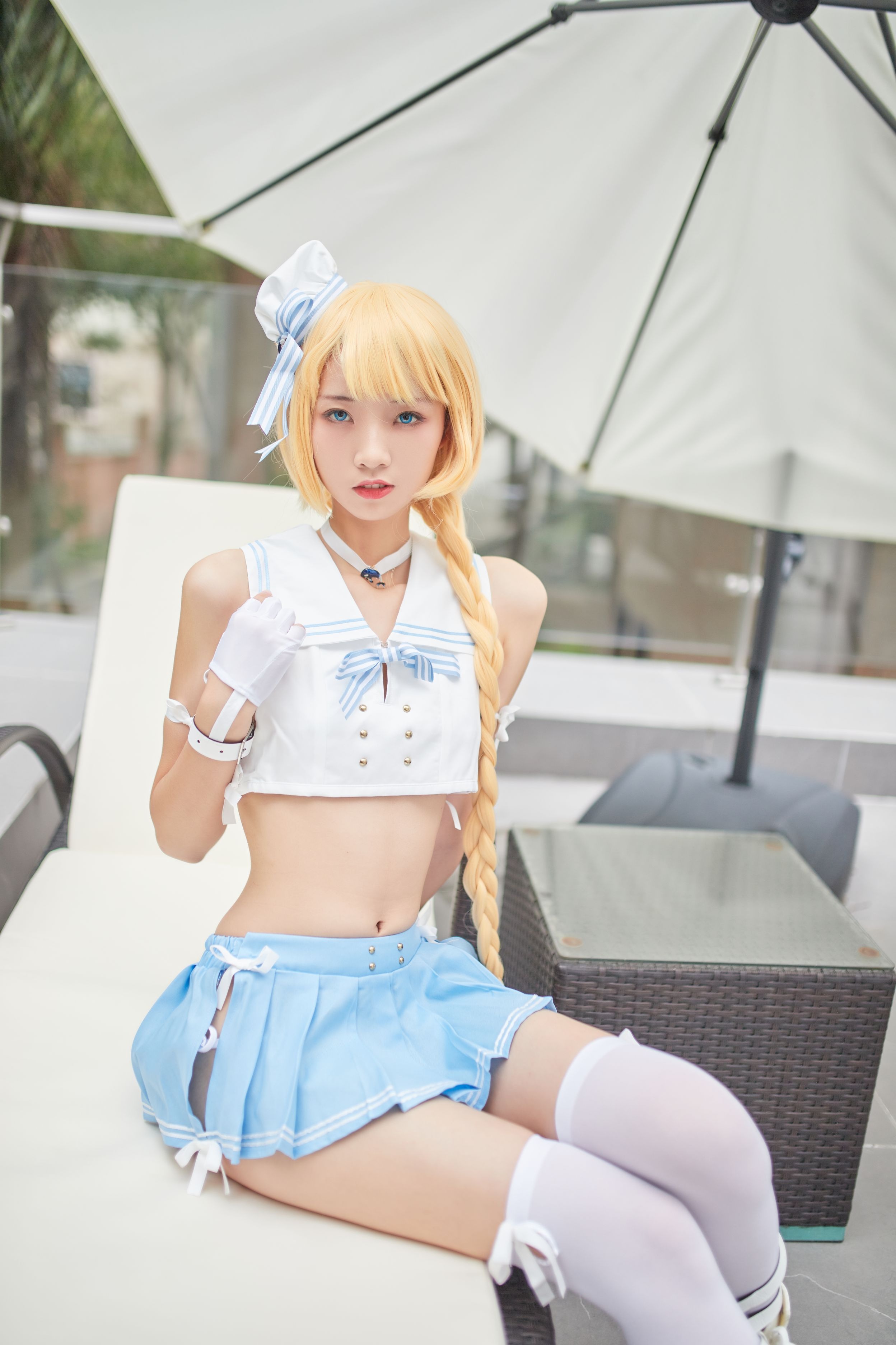 西瓜 - C服岛风少女摄影输出 48