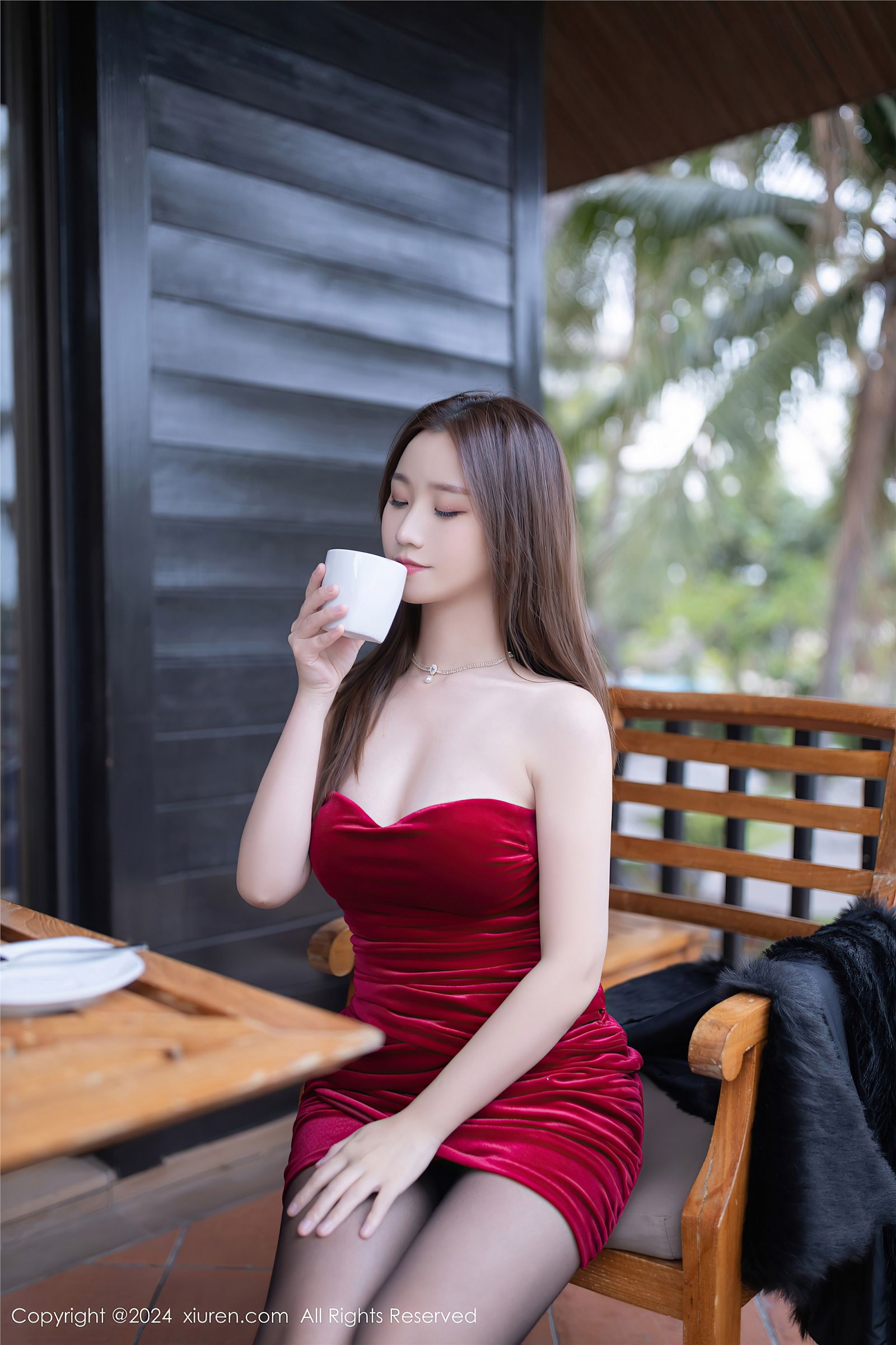 图片[19]-[XIUREN秀人网] 2024.02.06 NO.8077 杏子Yada-六色网