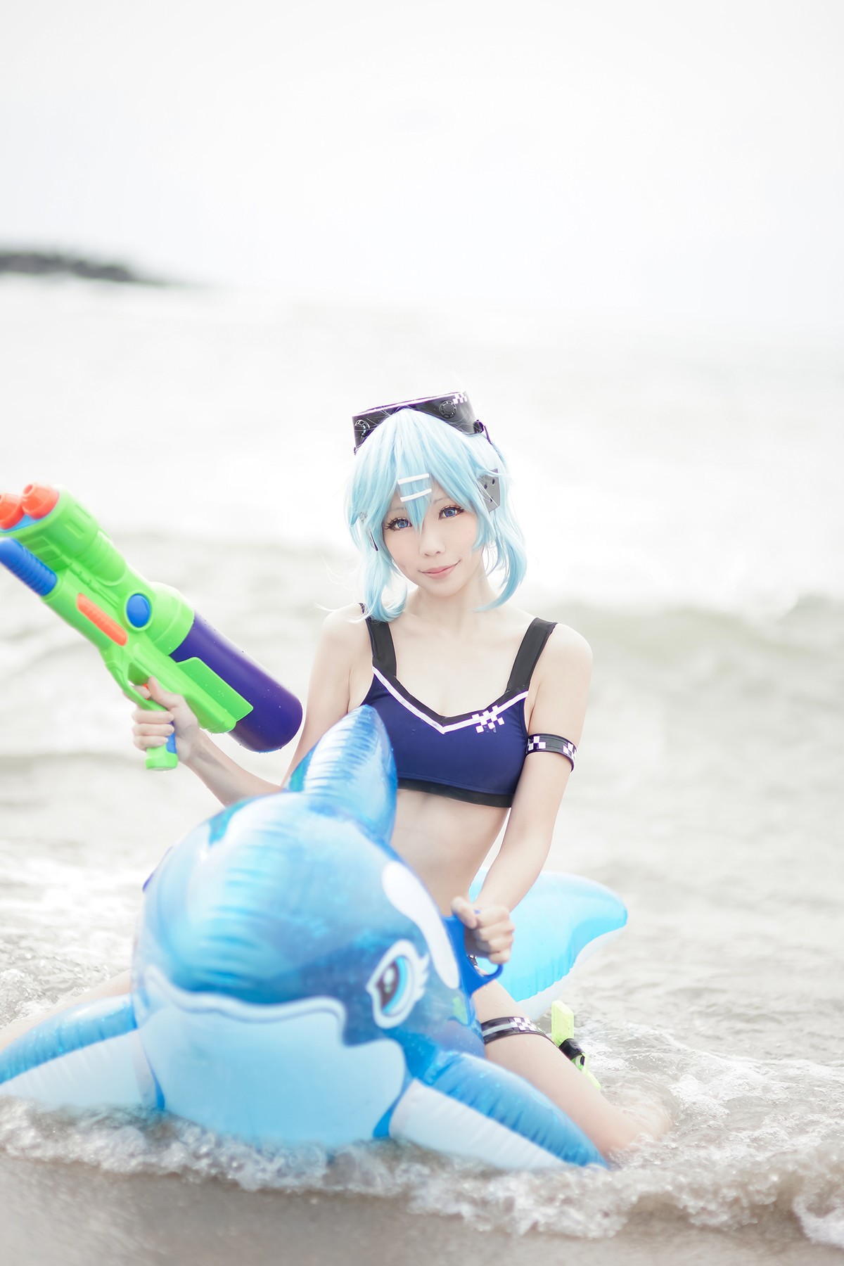 Cosplay ElyEE子 诗乃海边 14