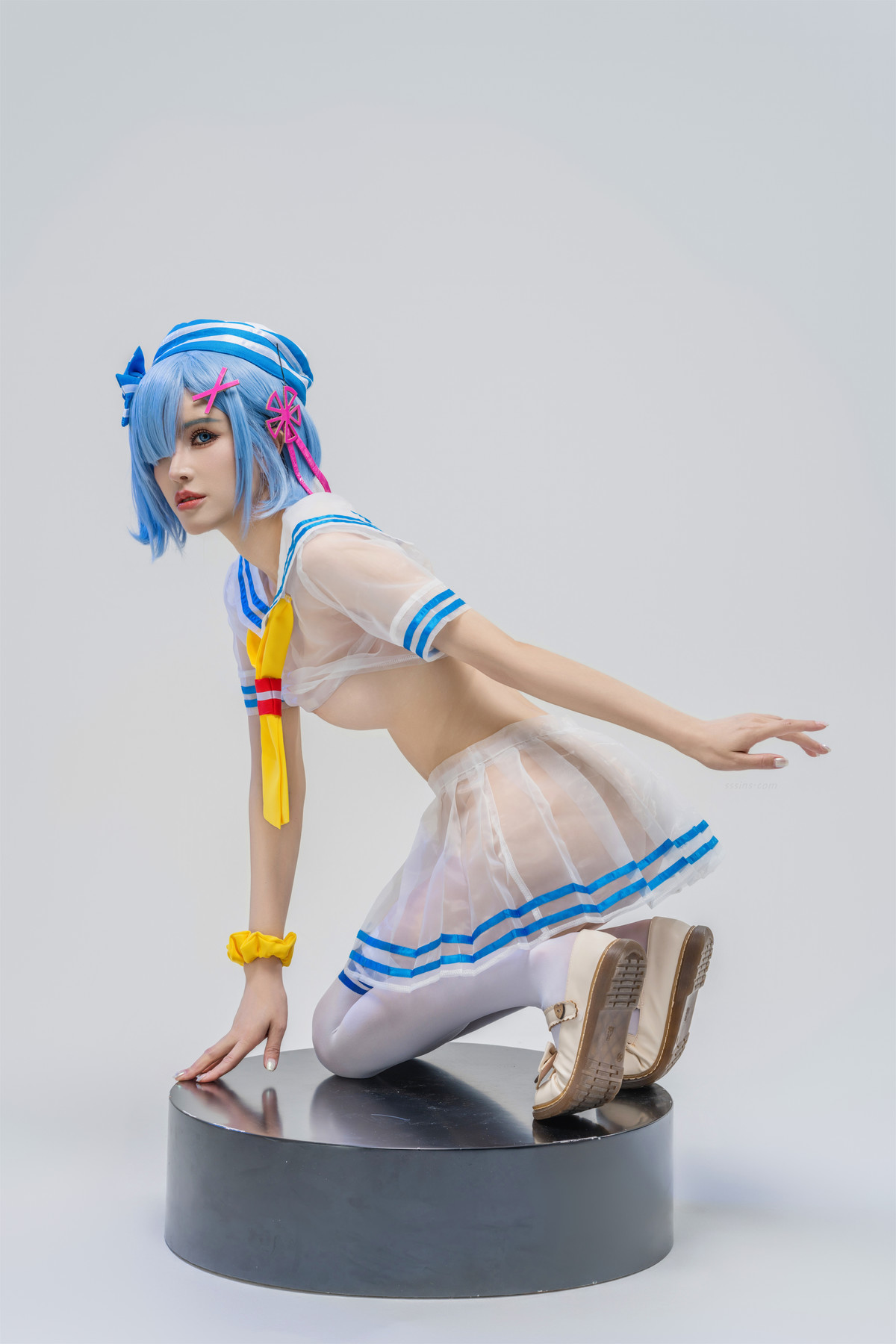 Cosplay 鹿八岁 从零开始的异世界生活 蕾姆 21