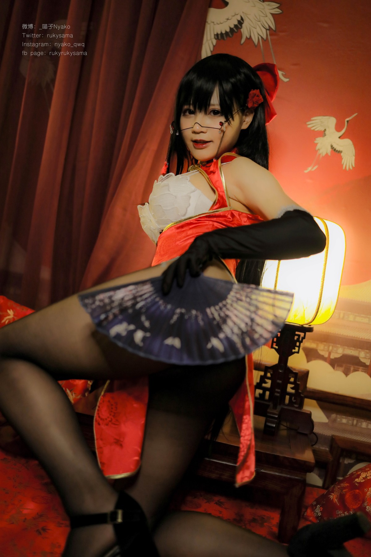 Cosplay Nyako喵子 チャイナドレス Vol.01 46