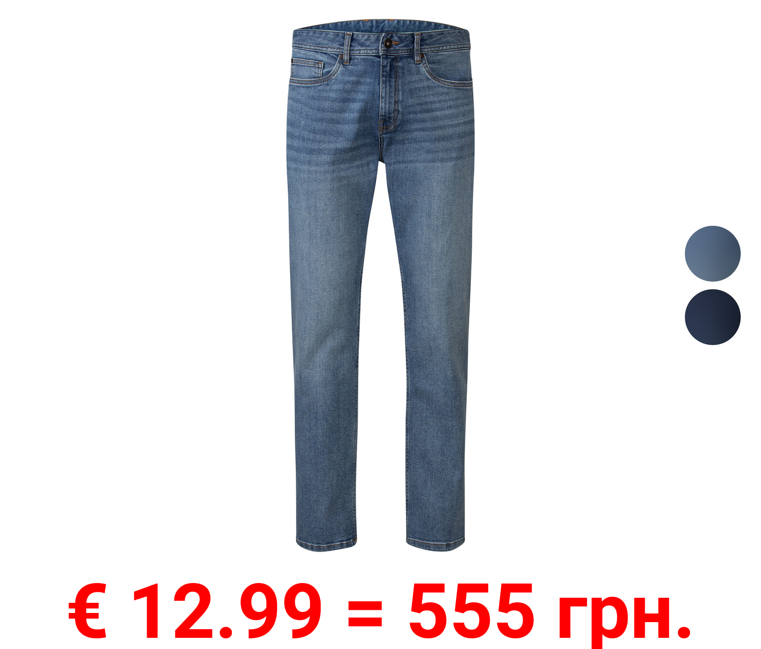 LIVERGY® Herren Jeans, Relaxed Fit, normale Leibhöhe