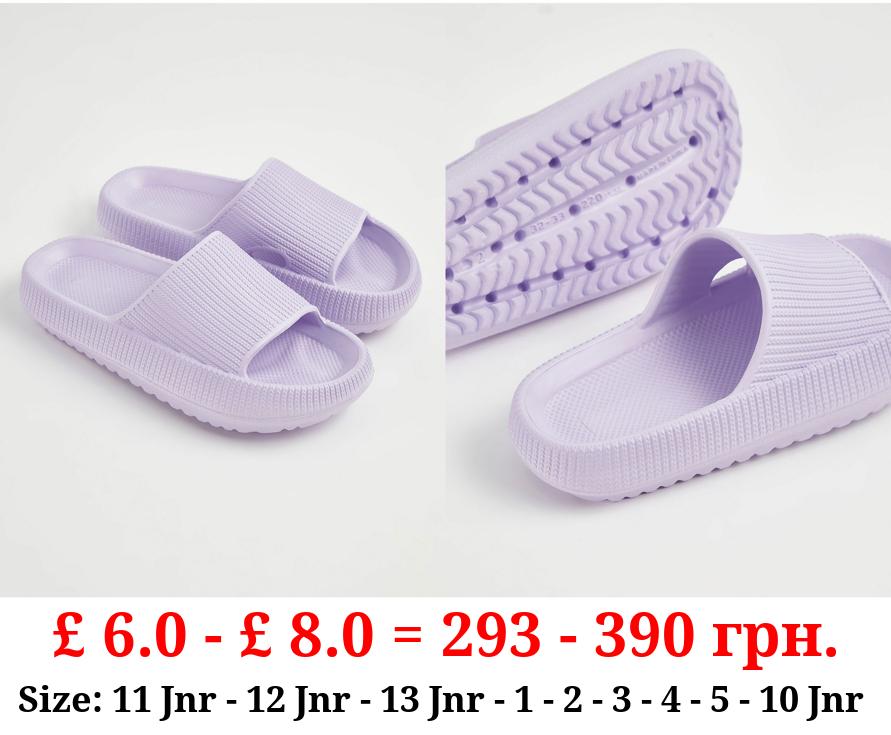 Lilac Chunky Sliders