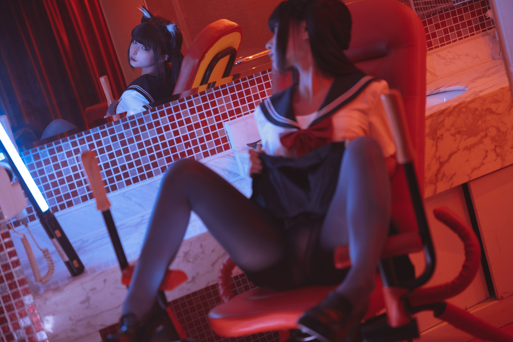 Cosplay 蠢沫沫Chunmomo 另一面 Set.01 10