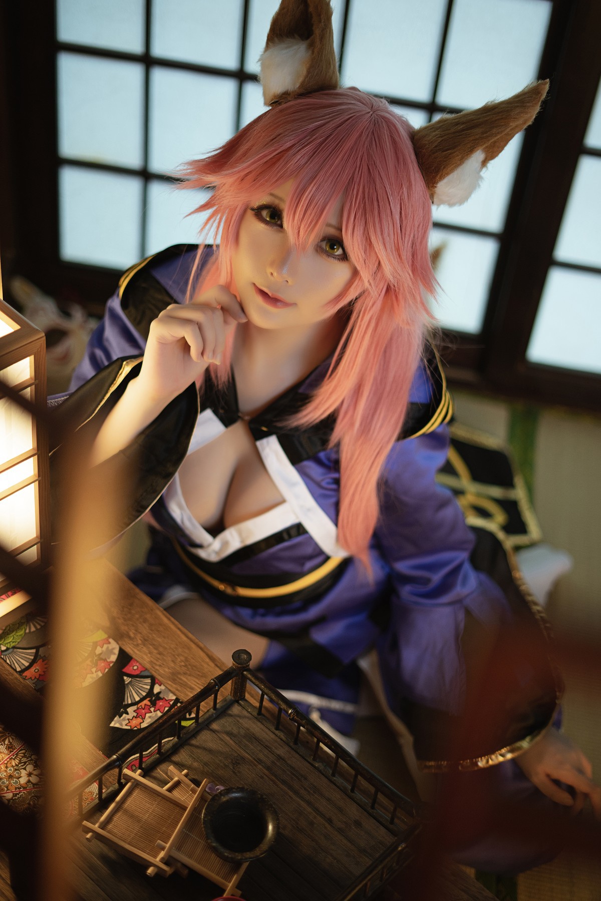 Cosplay 星之迟迟Hoshilily 玉藻前忠犬蓄势待发 15