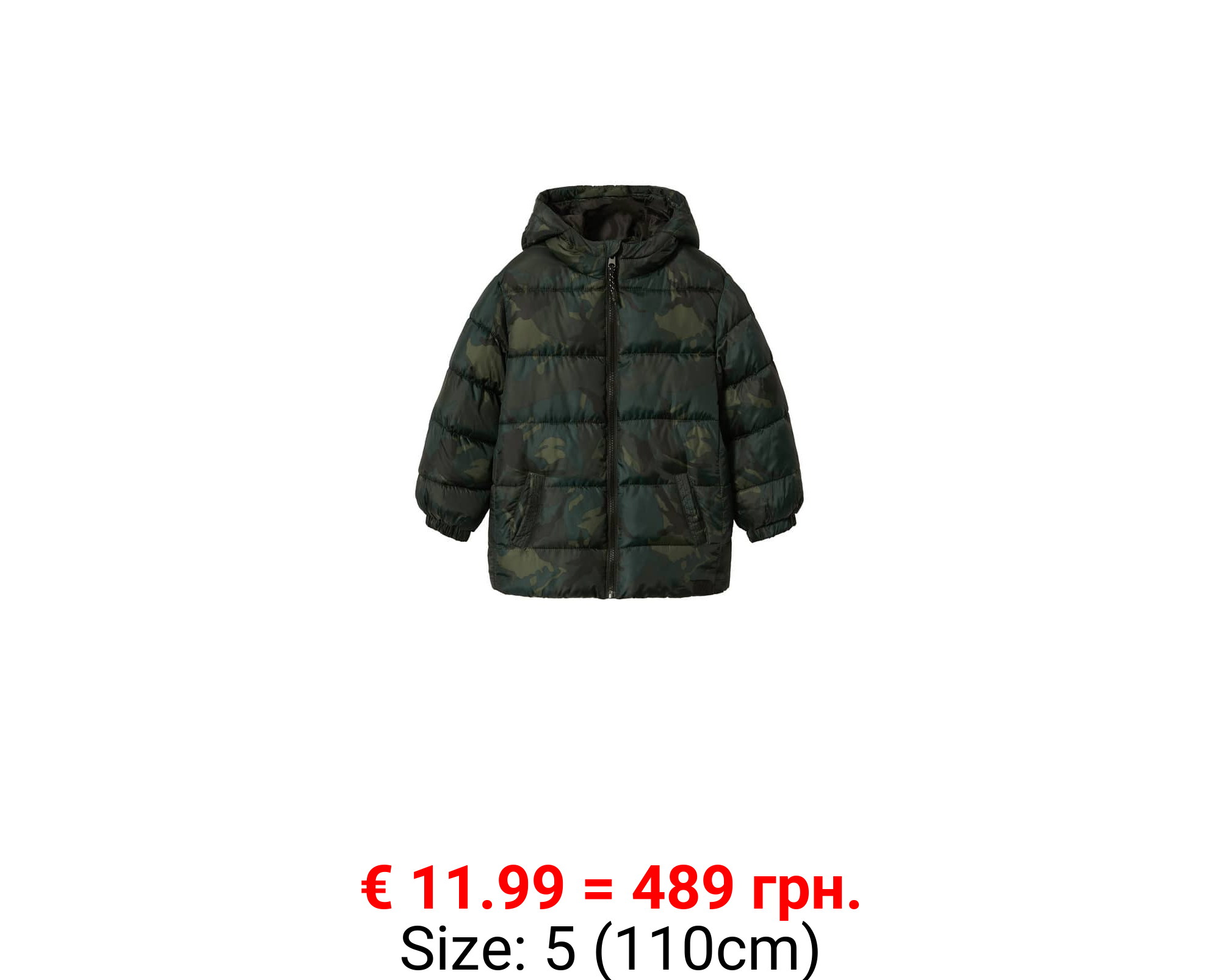 Anorak acolchado capucha