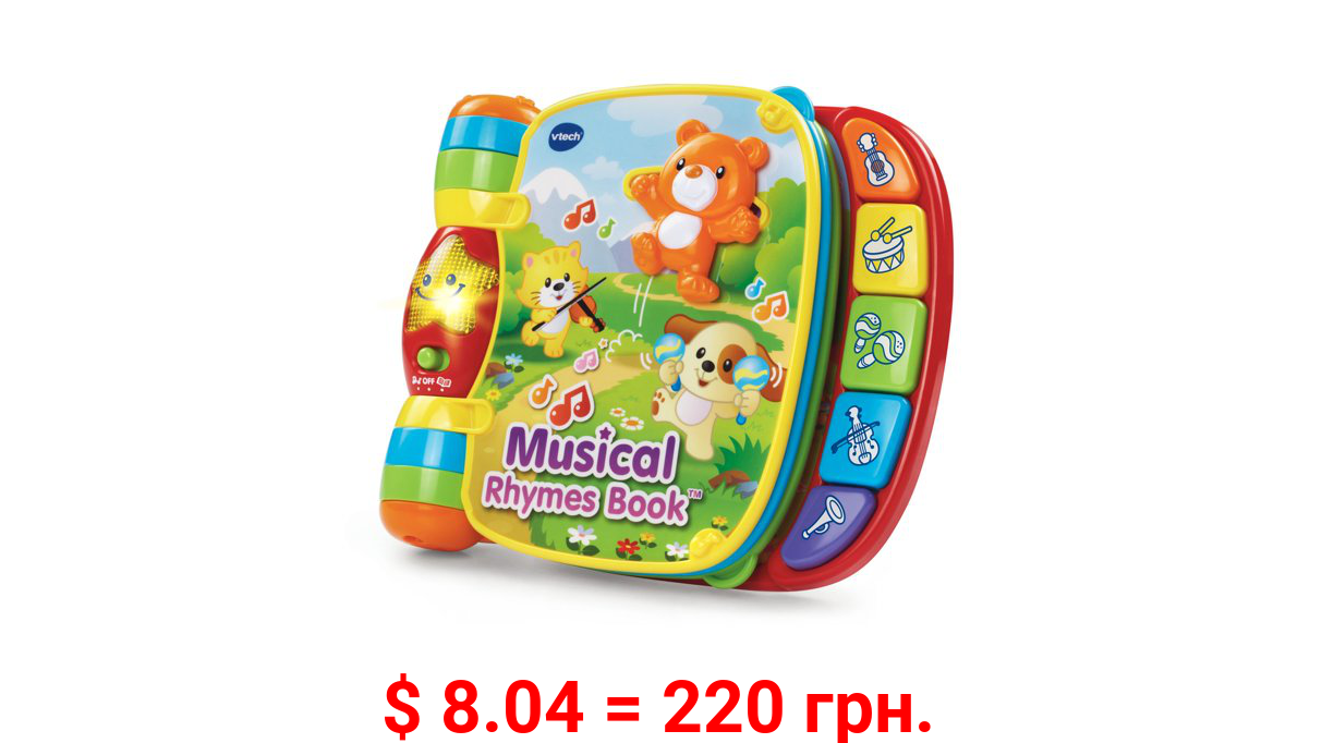 VTech Musical Rhymes Book Classic Nursery Rhymes for Babies