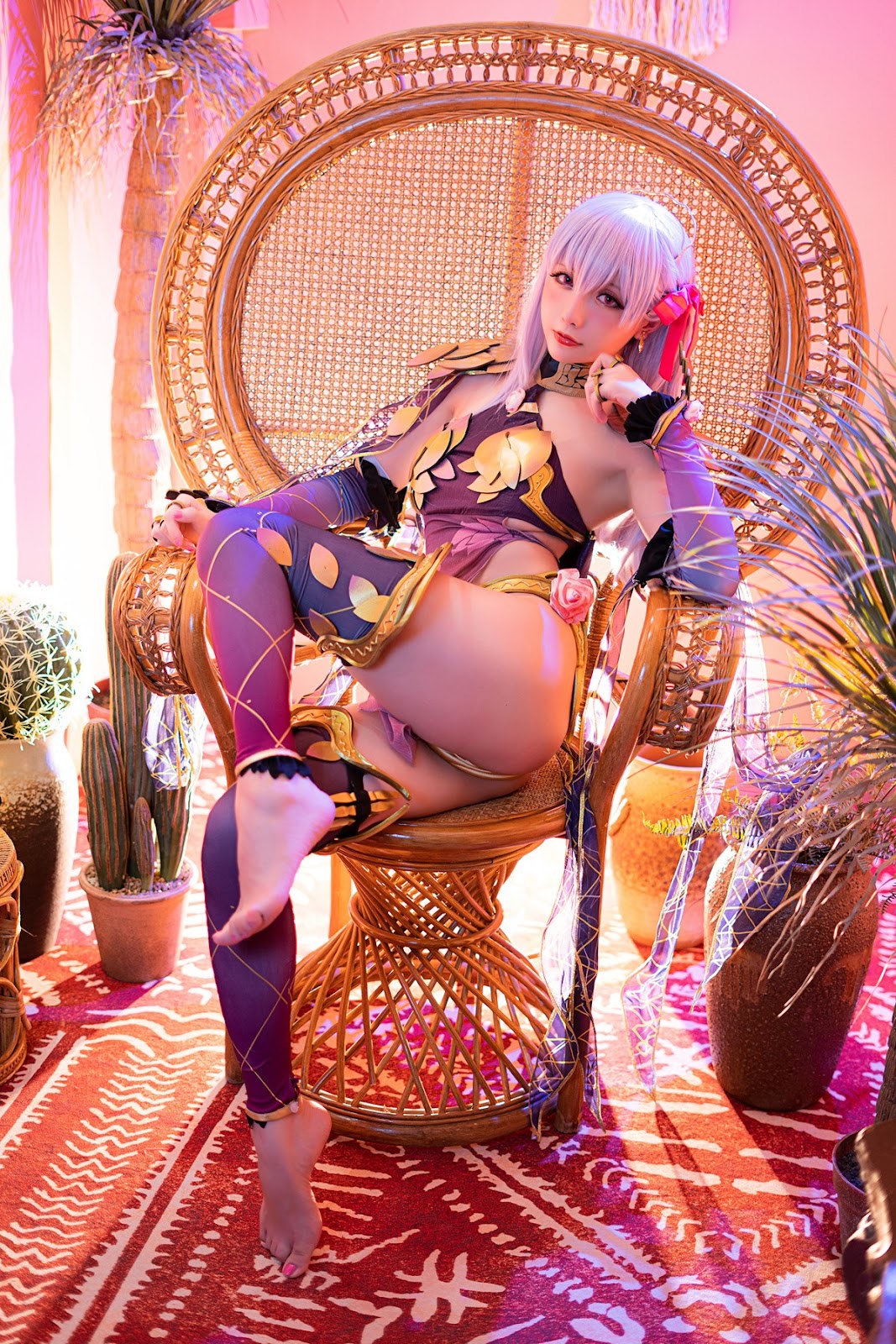 Cosplay 星之迟迟Hoshilily 秘密花园-伽摩 3