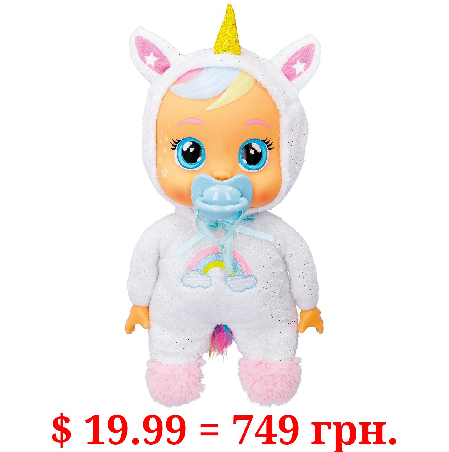 Cry Babies Goodnight Dreamy - Sleepy Time Baby Doll with LED Lights, for Girls and Boys Ages 18M and Up
