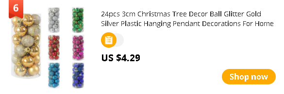 24pcs 3cm Christmas Tree Decor Ball Glitter Gold Silver Plastic Hanging Pendant Decorations For Home Xmas Tree Wreath Ornament
