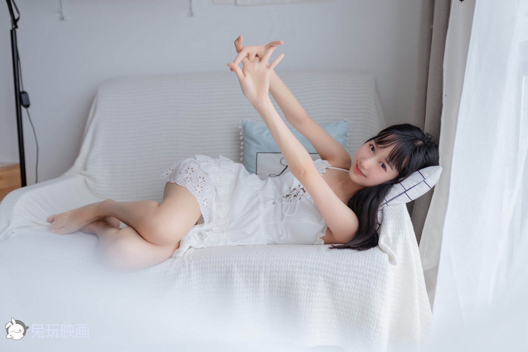 Cosplay 兔玩映画 白衣少女 10