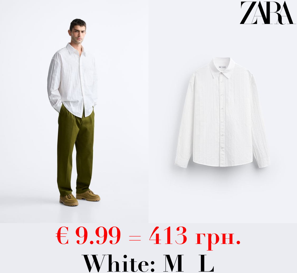 STRIPED JACQUARD SHIRT