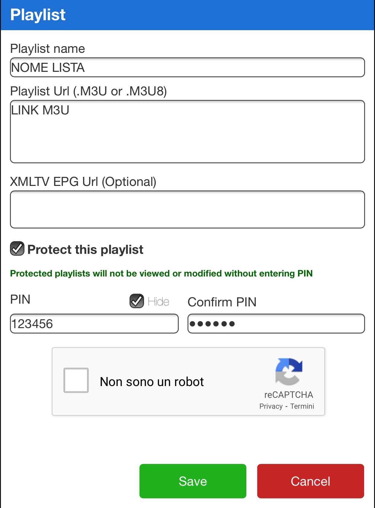 url playlist duplexplay
