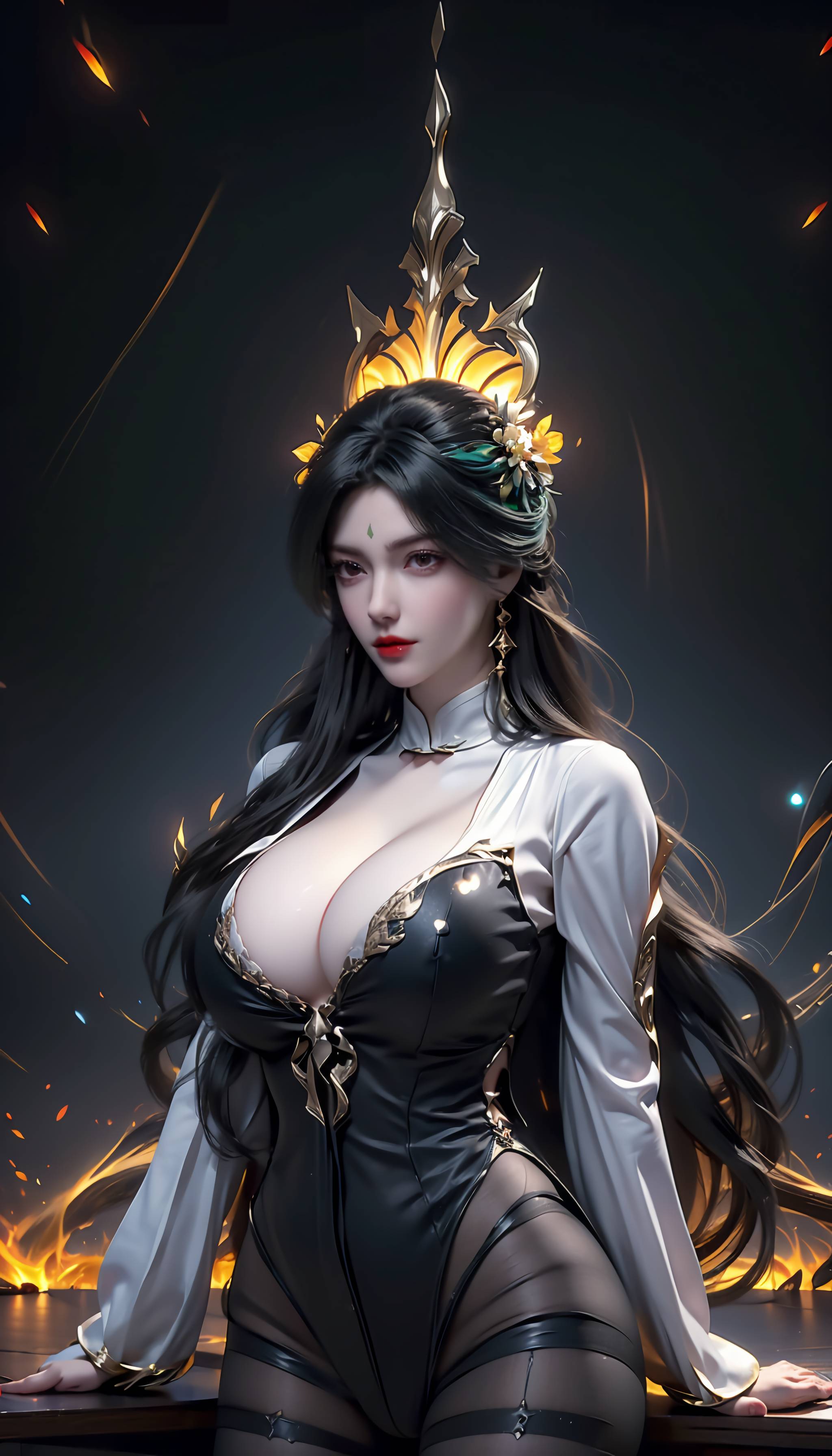 完美世界-柳神 黑丝衬衫-六色网