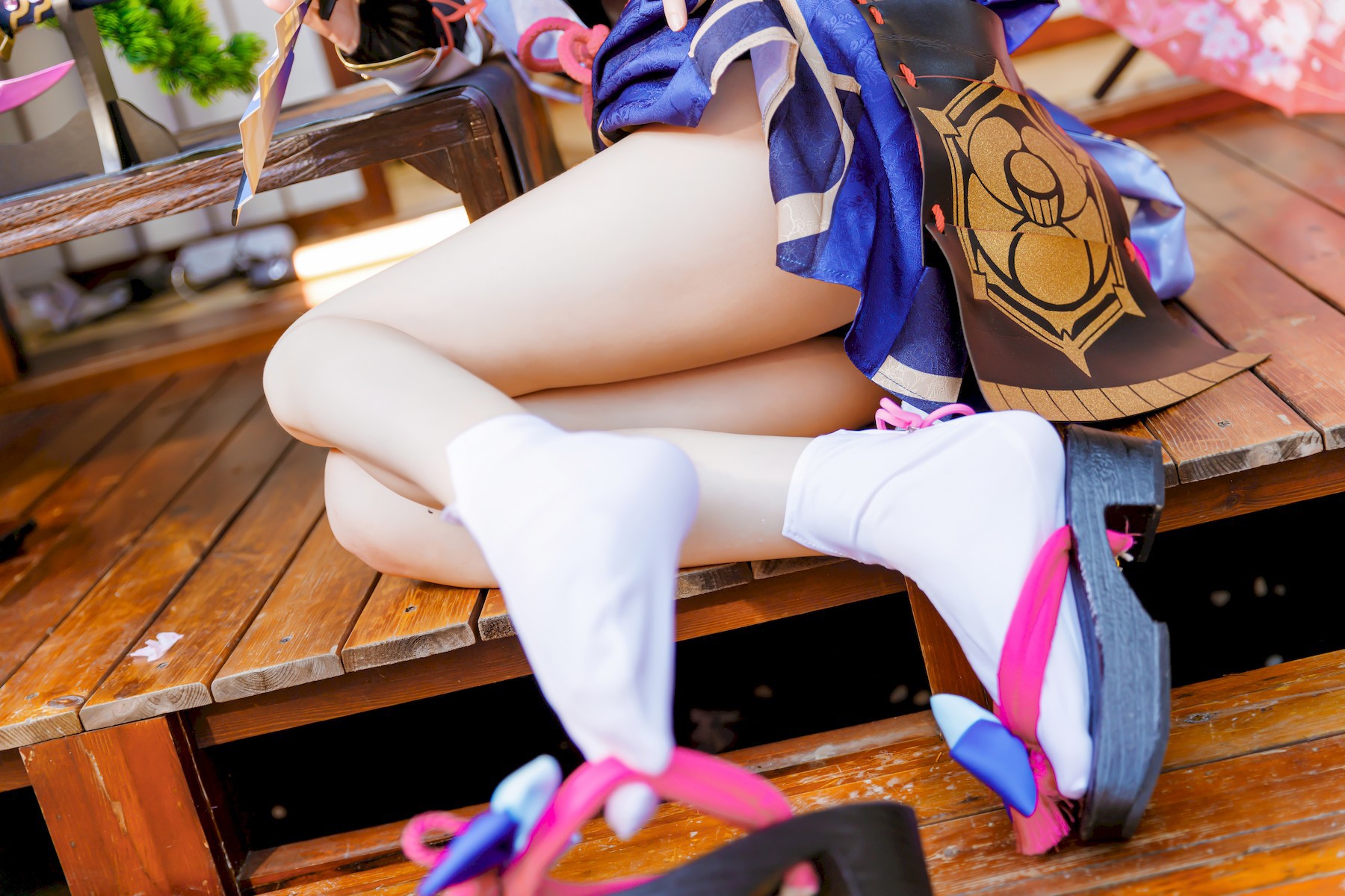 Cosplay 桜桃喵 神里绫华 Ayaka Kamisato 26