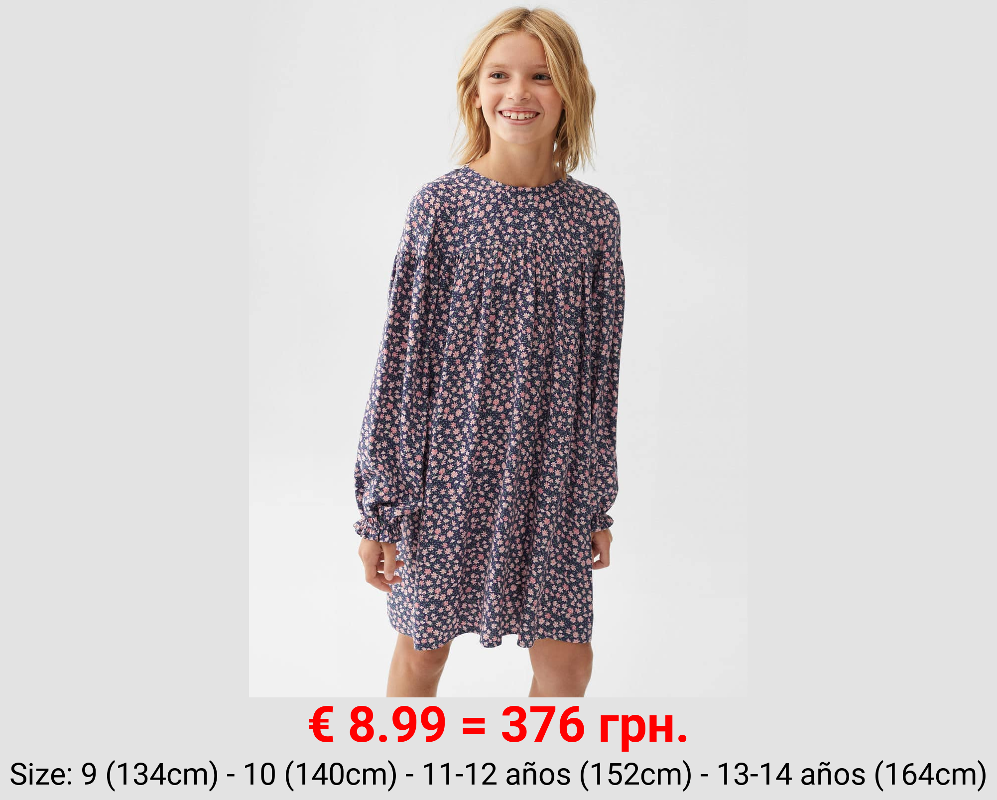 Vestido estampado floral