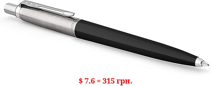 Parker Jotter Originals Ballpoint Pen, Classic Black Finish, Medium Point, Blue Ink, 1 Count
