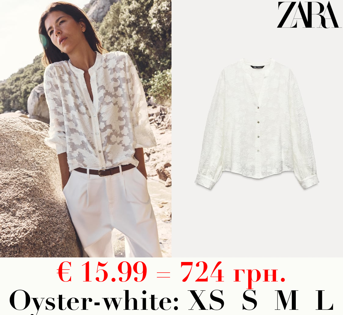 DEVORÉ CONTRAST SHIRT