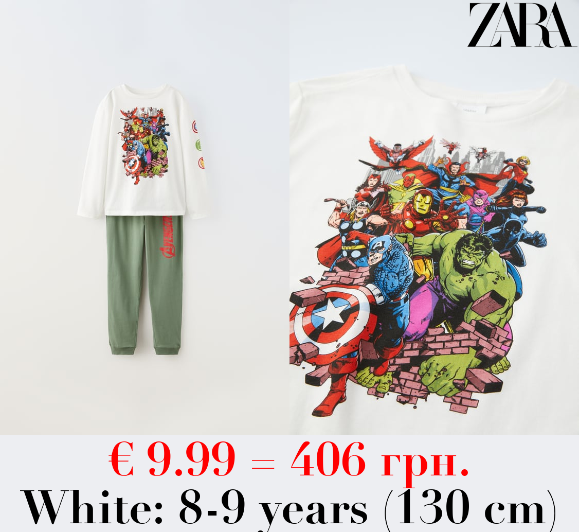 6-14 YEARS/ AVENGERS © MARVEL PYJAMAS