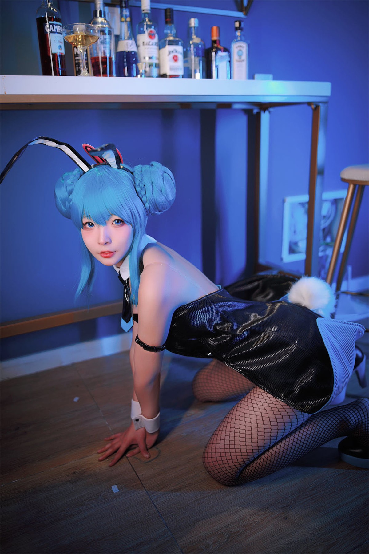 Cosplay Yuuhui玉汇 初音黑兔 31