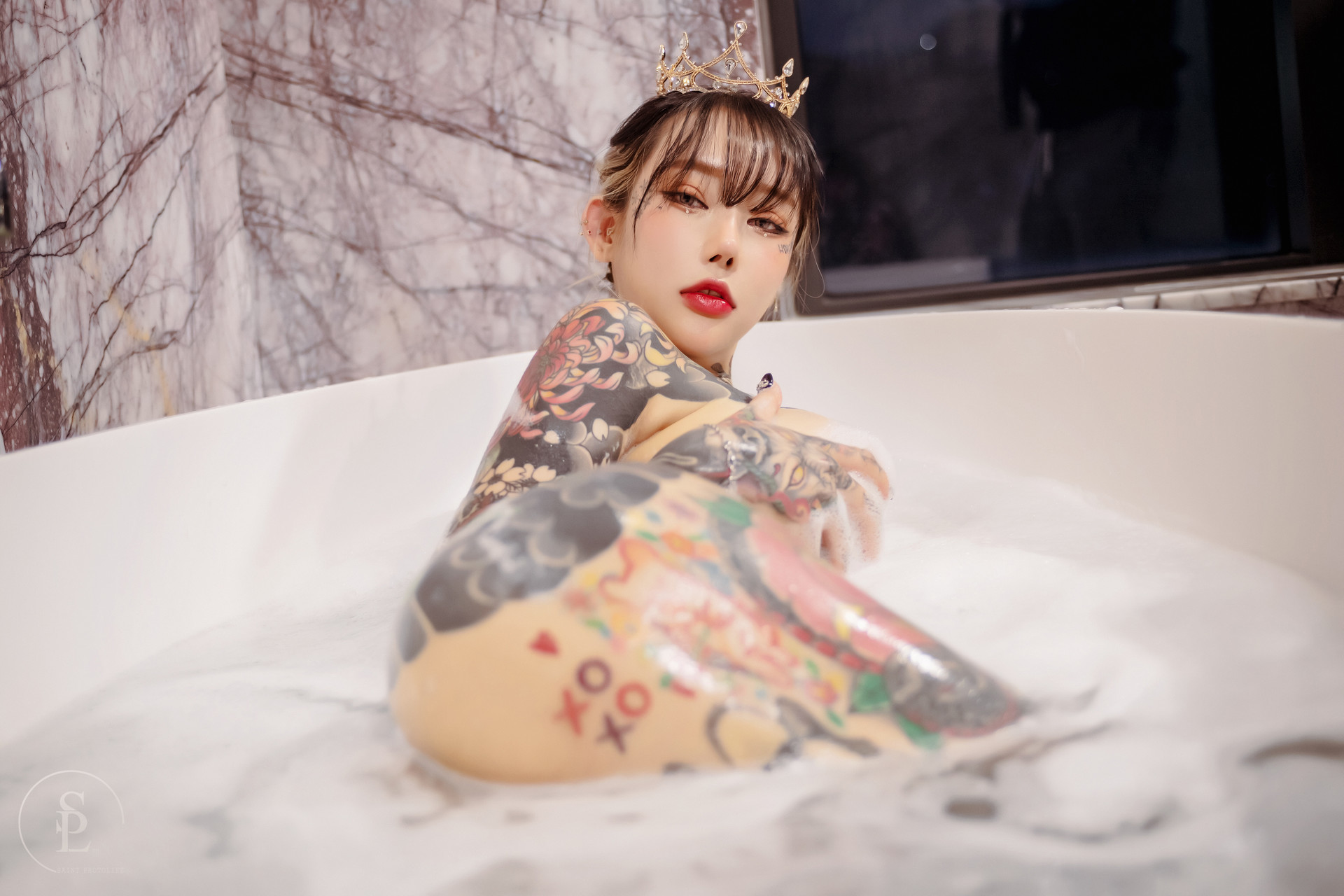 YoKo 요코, [SAINT Photolife] Bubbles 49