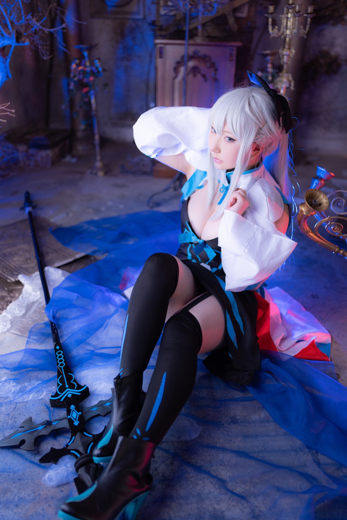 Cosplay SAKUサク Morgan le Fay Set.03 39