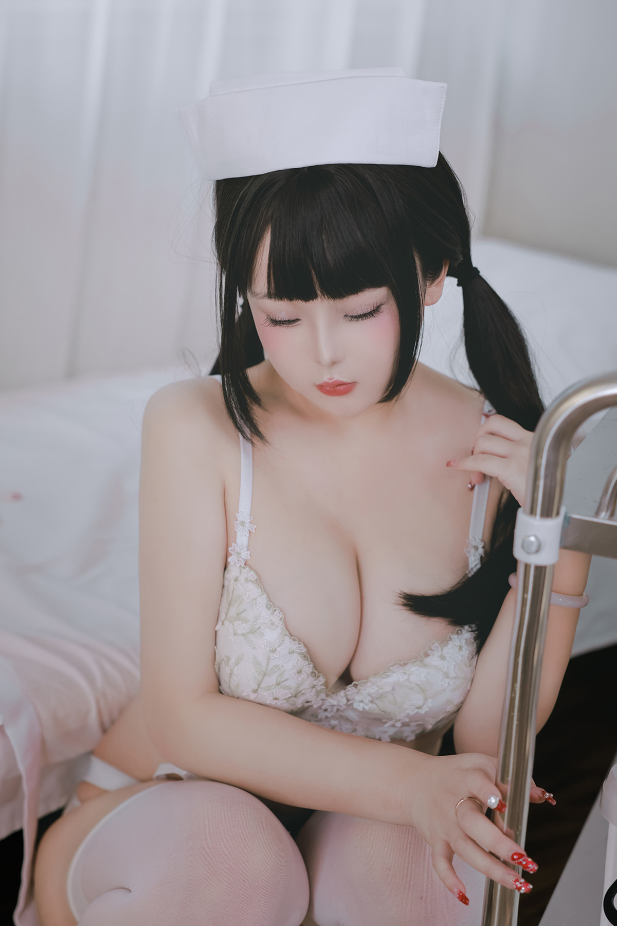 Cosplay Rinaijiao日奈娇 诊所护士 Set.01 26