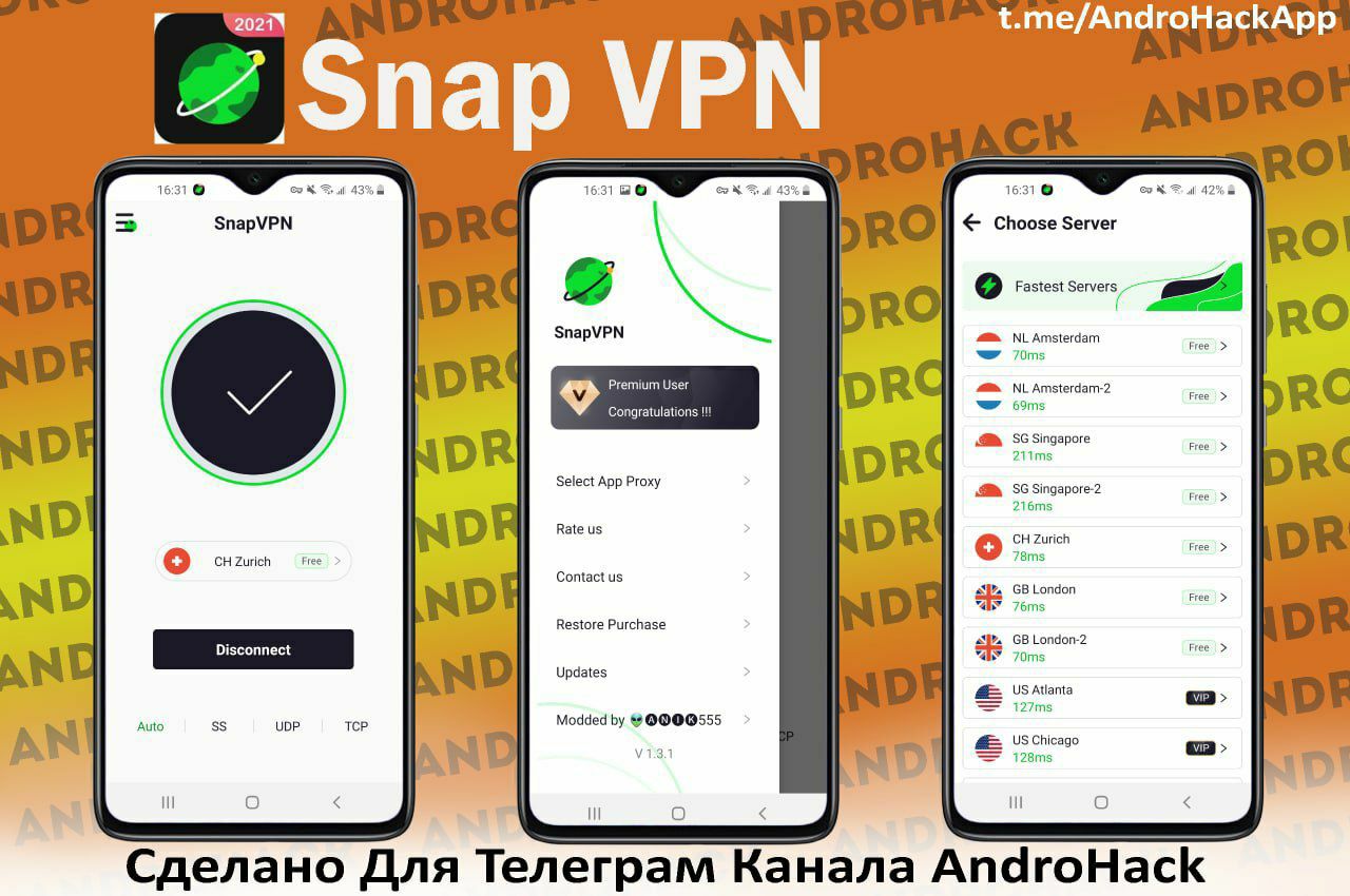 AndroHack – Telegram