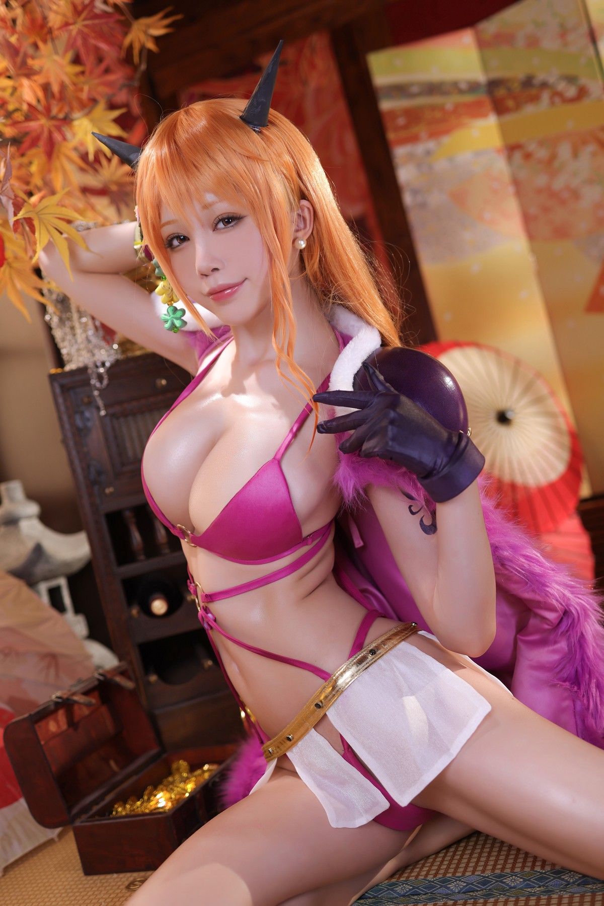 Cosplay 水淼Aqua Nami ナミ Set.01 26