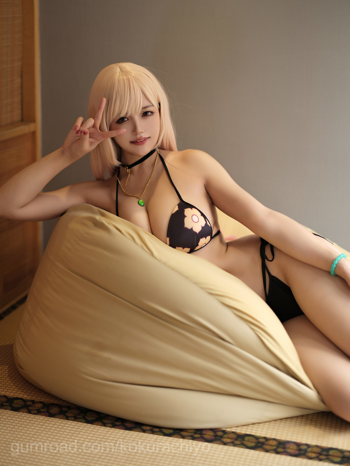 Cosplay 小仓千代w 喜多川海夢泳装 12