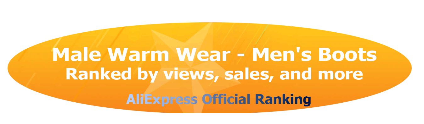 AliExpress Official Ranking - Top Rankings: Male Warm Wear - Men's Boots
