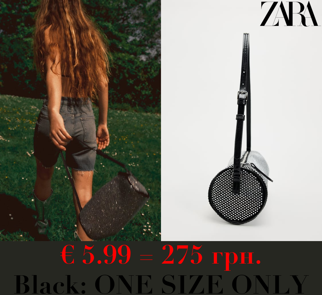 RHINESTONE BOWLING BAG